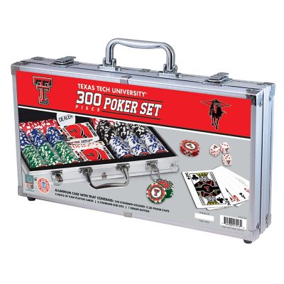 Texas Tech Red Raiders 300 Piece Poker Set Image 1
