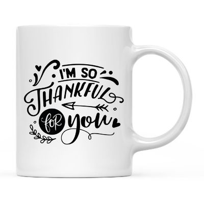 Thankful for You Ceramic Mug Image 2