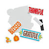 Thankful Grateful Blessed Magnet Craft Kit - Makes 12 Image 1