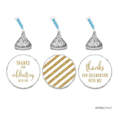 Thanks Celebrating Striped White 216 Image 1