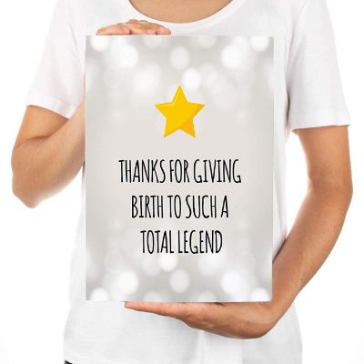 Thanks For Birthing A Legend 8.5x11in Image 3