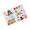 Thanksgiving Coloring Books with Stickers - 12 Pc. Image 1