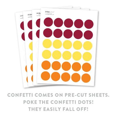 Thanksgiving Fall Confetti, 180-Pack Image 1