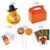 Thanksgiving Kids&#8217; Table Activity Box Kit for 12 Image 1
