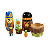 Thanksgiving Nesting Dolls - 5 Pc. Image 1