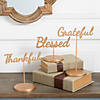 Thanksgiving Phrase Tabletop Signs - 3 Pc. Image 1