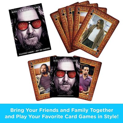 The Big Lebowski Playing Cards  52 Card Deck + 2 Jokers Image 1