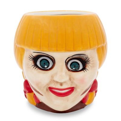 The Conjuring Annabelle Head Sculpted Ceramic Mug  Holds 20 Ounces Image 1