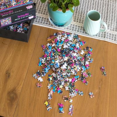 The Crazy 80's! Retro Puzzle For Adults And Kids  1000 Piece Jigsaw Puzzle Image 3