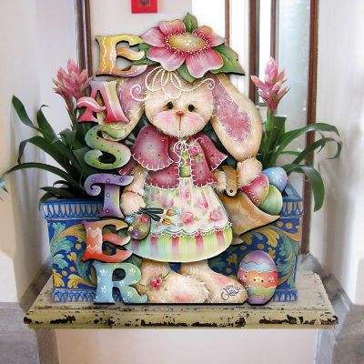 The Easter Bunny Easter Door Decor By J. Mills-Price Image 1