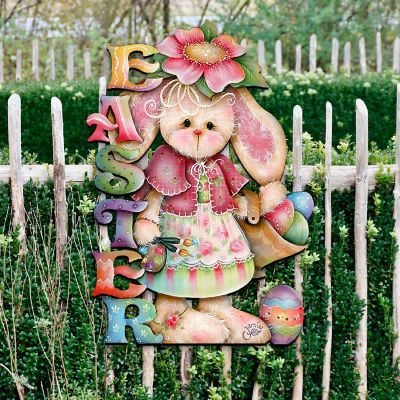 The Easter Bunny Easter Door Decor By J. Mills-Price Image 3