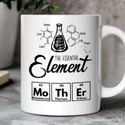 The Essential Element Mother Mug, Science Chemistry Periodic Table Image 2