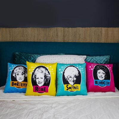 The Golden Girls 14-Inch Character Throw Pillows  Set of 4 Image 1