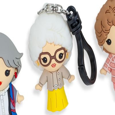The Golden Girls 4-Piece Foam Figural Backpack Clip Figure Box Set Toynk Exclusive Image 2