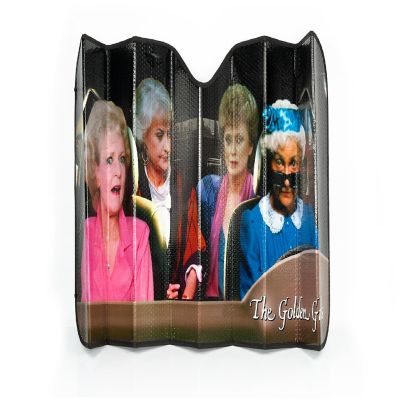 The Golden Girls Car Sunshade with Sophia Driving Toynk Exclusive Image 1