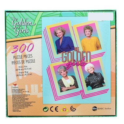 The Golden Girls Four Corners 300 Puzzle Pieces Cardinal 18"x24" Image 2