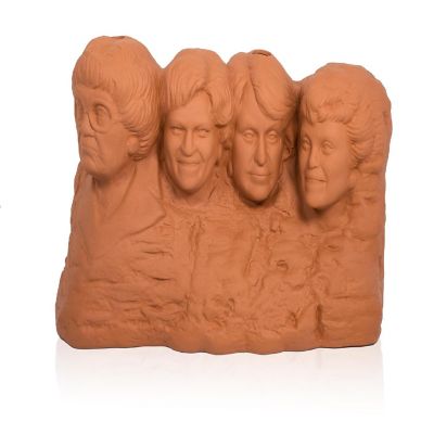 The Golden Girls Rushmore Chia Pet Decorative Planter Toynk Exclusive Image 1