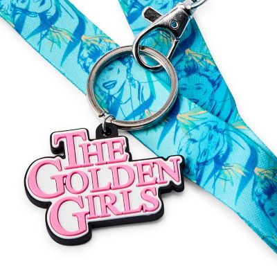 The Golden Girls Scented Break-Away Lanyard With Charm  Lavender Scented Image 2