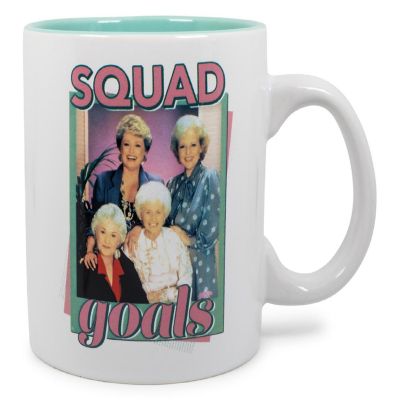 The Golden Girls "Squad Goals" Ceramic Mug  Holds 20 Ounces Image 1