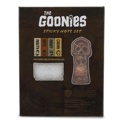 The Goonies &quot;Never Say Die&quot; Treasure Map Sticky Note and Tab Box Set Image 1