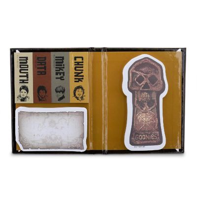 The Goonies &quot;Never Say Die&quot; Treasure Map Sticky Note and Tab Box Set Image 2