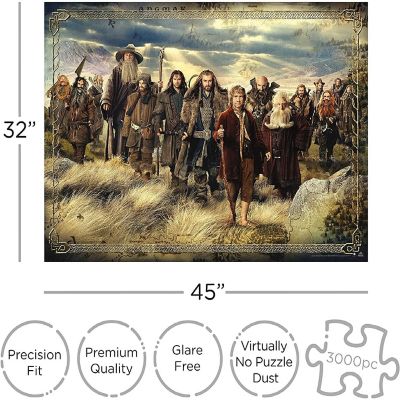 The Hobbit 3000 Piece Jigsaw Puzzle Image 1