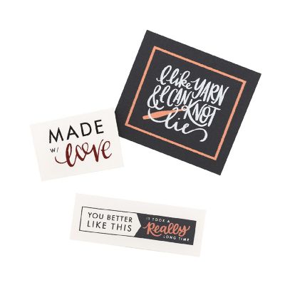 The Hook Nook Sew-On Project Labels-Cloth 9/Pkg Image 1