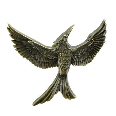 The Hunger Games Part 2 Gold Mockingjay Pin Image 1