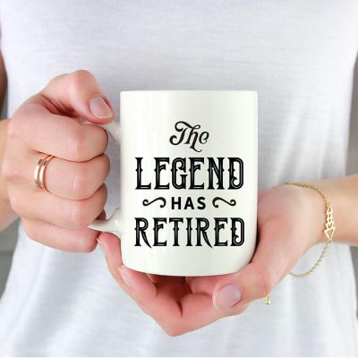 The Legend Has Retired Coffee Mug Image 1