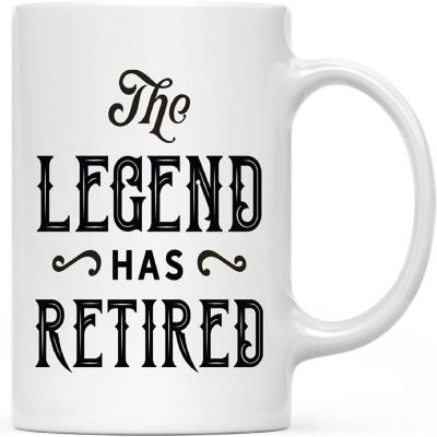 The Legend Has Retired Coffee Mug Image 3