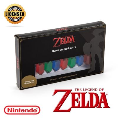 The Legend of Zelda Rupee String Lights Image 1