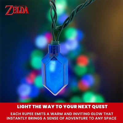 The Legend of Zelda Rupee String Lights Image 3
