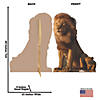 The Lion King&#8482; King Mufasa & Young Simba Life-Size Cardboard Stand-Up Image 2