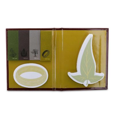 The Lord Of The Rings Gondor and Elven Text Sticky Note and Tab Box Set Image 2