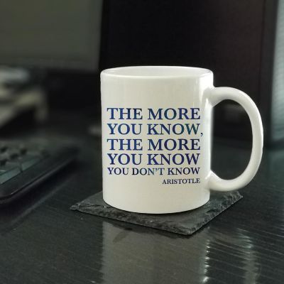 The More You Know Ceramic Mug Image 1
