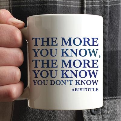 The More You Know Ceramic Mug Image 1