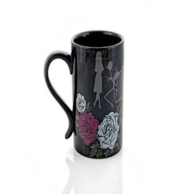 The Nightmare Before Christmas Black Rose Wedding 15 Oz Ceramic Coffee Mug Image 1
