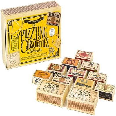 The Obscurities Box of Brain Teasers  10 Matchbox Puzzles & 50 Challenges Image 1