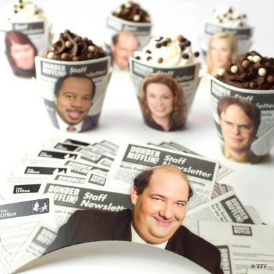 The Office Cupcake Wrappers  12 Pack Image 1