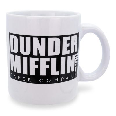 The Office Dunder Mifflin "World's Best Boss" Ceramic Mug  Holds 20 Ounces Image 1
