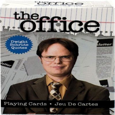 The Office Dwight Quotes Playing Cards  52 Card Deck + 2 Jokers Image 1