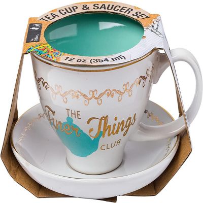 The Office Finer Things Club Ceramic Teacup and Saucer Set Image 2