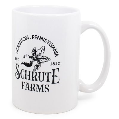 The Office "Schrute Farms" Ceramic Mug Exclusive  Holds 11 Ounces Image 1