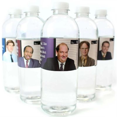 The Office Water Bottle Labels  Set of 16 Image 1