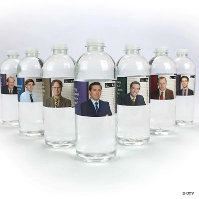 The Office Water Bottle Labels  Set of 16 Image 1