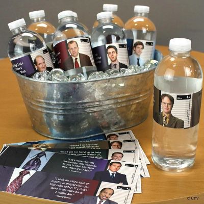 The Office Water Bottle Labels  Set of 16 Image 3