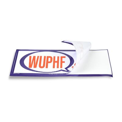 The Office WUPHF.com Sticker  8.25x2.75 Inch Image 3