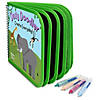 The Pencil Grip Daily Doodler Reusable Activity Book- Dino Cover, Includes 4 Wonder Stix Image 1