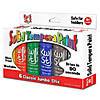 The Pencil Grip Jumbo Solid Tempera Paint Stick, 6 Classic Colors Image 1