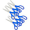 The Pencil Grip Scissors 8", Blue Handle, Pack of 6 Image 1